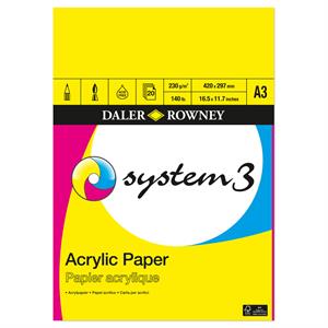 Daler Rowney System 3 Acrylic Pad